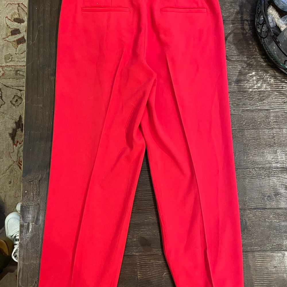 Bright Red Pants - image 3